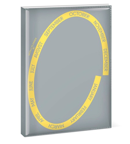 Планер для тех, кто любит то, что делает. Planner for those who love what they do (обложка с желтым овалом)