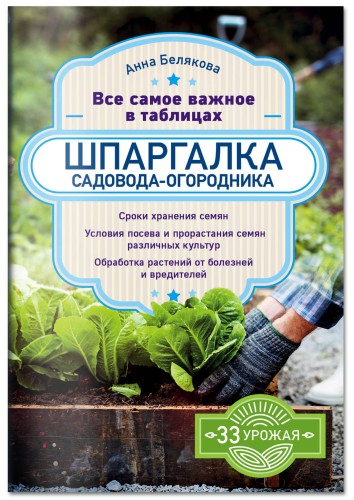 Шпаргалка садовода-огородника. Все самое важное в таблицах