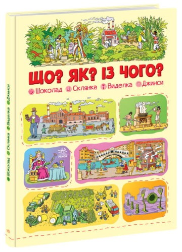 Що Як Із чого Шоколад, склянка, виделка, джинси.jpg