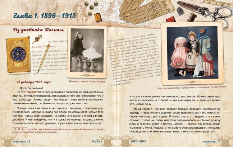 Как одевались твои прабабушка, бабушка и мама