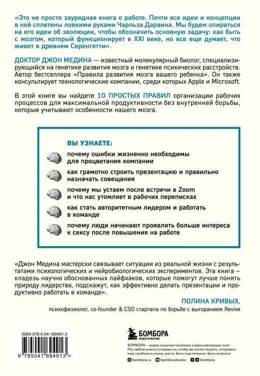 Правила развития мозга на работе. Как испытывать меньше стресса и быть продуктивнее, работая в офисе или дома