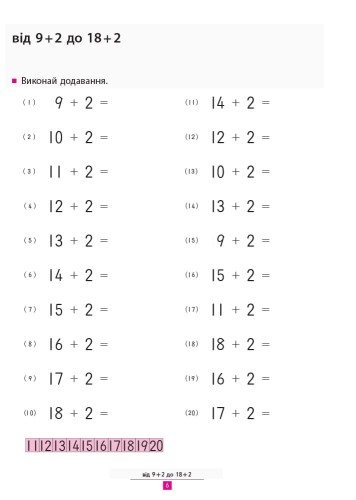 Учимося додавати