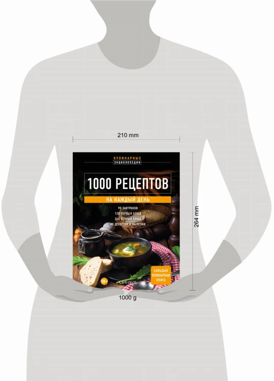 1000 рецептов на каждый день. Большая кулинарная книга