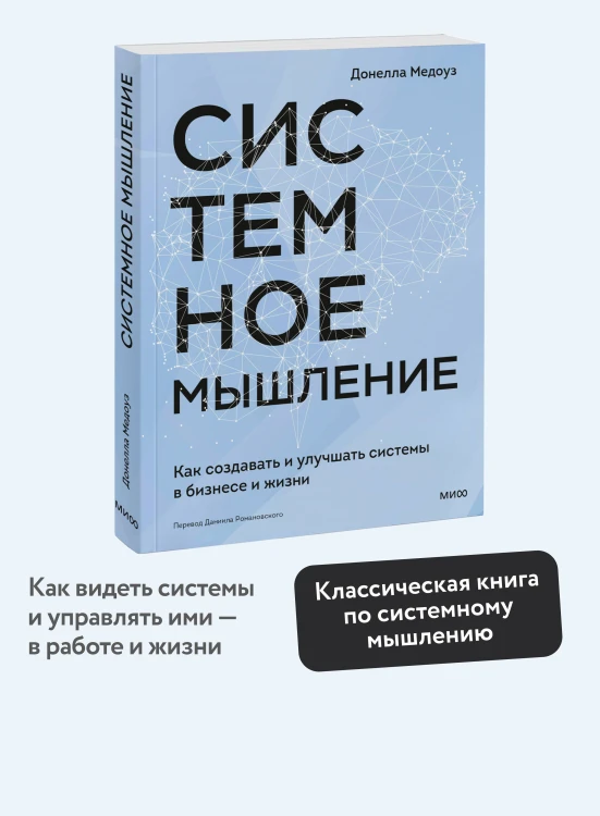 Системное мышление. Как создавать и улучшать системы в бизнесе и жизни