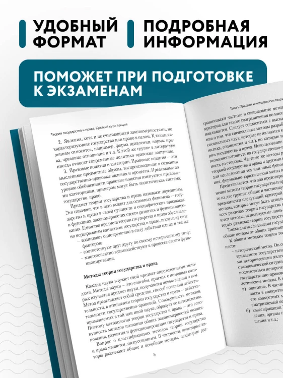 Теория государства и права. Краткий курс лекций, 2-е издание