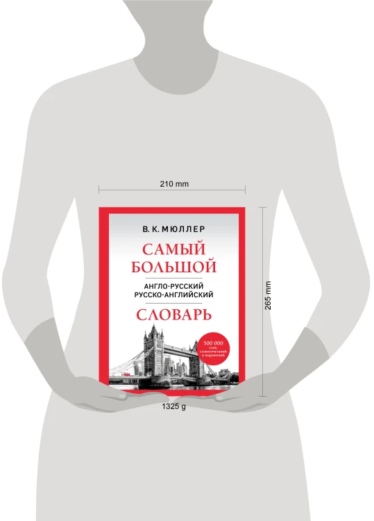 Самый большой англо-русский русско-английский словарь (500 000 слов, словосочетаний и выражений)