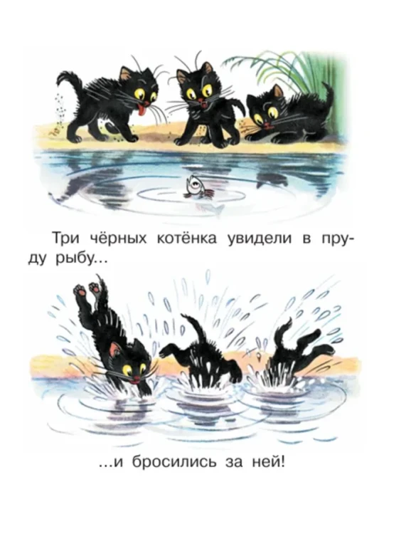 Три котенка